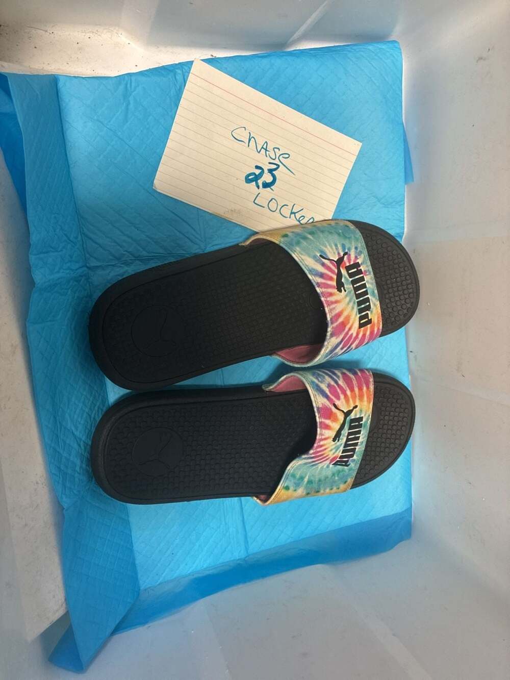 PUMA Cool Cat Tie Dye Women's Slides